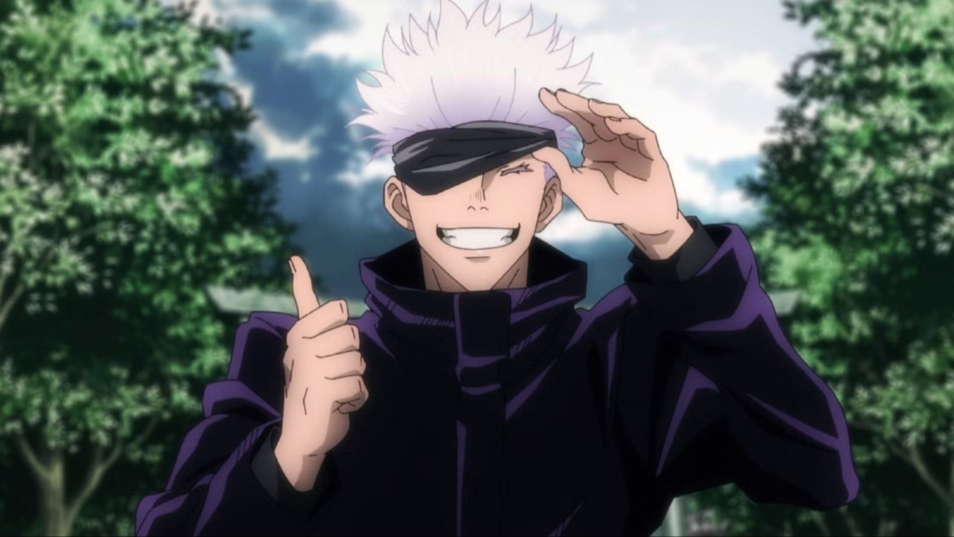 Gojo would be one of the perfect anime characters as an influencer (Image via Mappa)